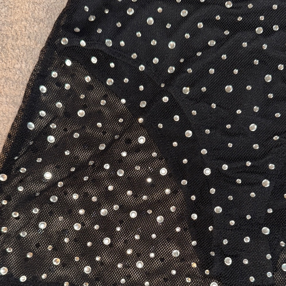 Black Set with Rhinestones - Picture 5 of 6
